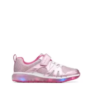 Clarks Spark Trainers - Pink