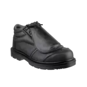 FS333 Lace Up Safety Shoe Black Size 6