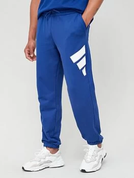 adidas Future Icon 3 Bar Pants - Blue Size L, Men