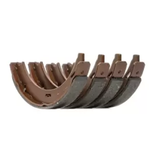 KRAFT Handbrake Shoes MERCEDES-BENZ,CHRYSLER 6021110 1244200220,1244200320,1244200520 Parking Brake Pads,Handbrake Pads,Brake Shoe Set, parking brake