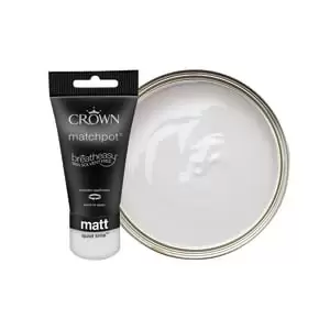 Crown Matt Emulsion Paint - Quiet Time Tester Pot - 40ml