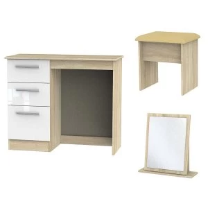 Robert Dyas Goodland Ready Assembled 3 Piece Dressing Table Set