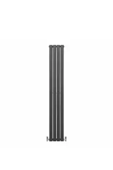 Designer Flat Panel Radiators Anthracite Grey 1800mm x 280mm