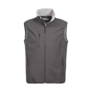 Clique Mens Basic Softshell Gilet (S) (Pistol)