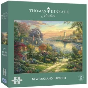 Gibsons New England Harbour Jigsaw Puzzle - 1000 pieces