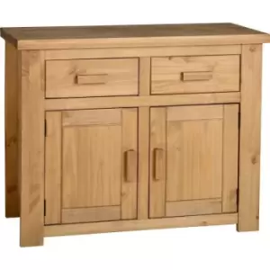 Tortilla 2 Door 2 Drawer Sideboard in Distressed Waxed Pine