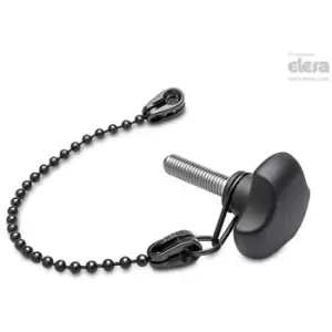 Elesa - Solid knob-VTT.25-SST-p-M5x20-LP