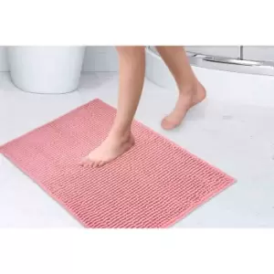 Crossland Grove Emma Barclay Noodle Non-slip Bath Mat 40 X 60Cm Dusky Pink