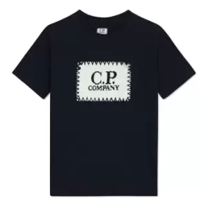 CP COMPANY Boys Stitch Logo T Shirt - None