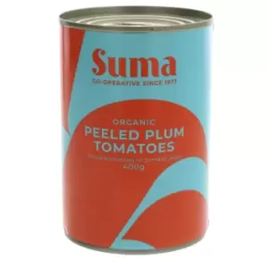 Suma Organic Tomatoes Peeled - 400g