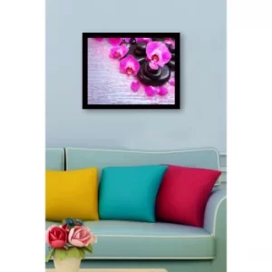 SC0861 Multicolor Decorative Framed MDF Painting