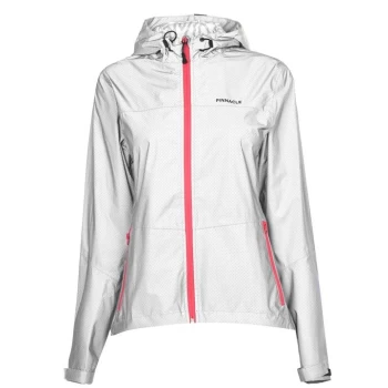 Pinnacle Fully Reflective Cycling Jacket Ladies - Grey