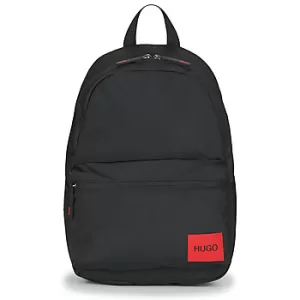 Hugo Boss Ethon Red Patch Logo Backpack