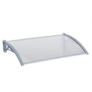 OutSunny Door Awning Transparent Water proof Outdoors 1445mm x 75mm x 805 mm