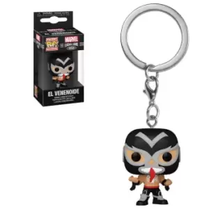 Marvel Luchadores Venom Pop! Keychain