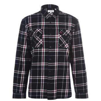 Jack Wills Tomlin Check Flannel Shirt - Navy