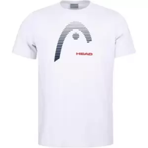 Head CLUB Carl T-Shirt Junior - White