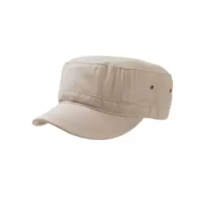 Atlantis Chino Cotton Urban Military Cap (S-M) (Khaki)