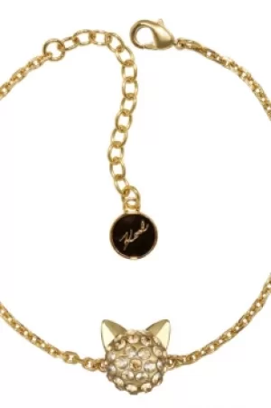 Ladies Karl Lagerfeld Gold Plated Choupette Bracelet 5378061