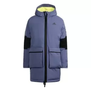 adidas Utilitas Down Parka Unisex - Purple