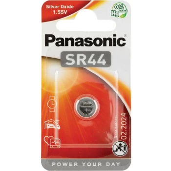 SR44B Silver Oxide Battery (Pack-1) - Panasonic