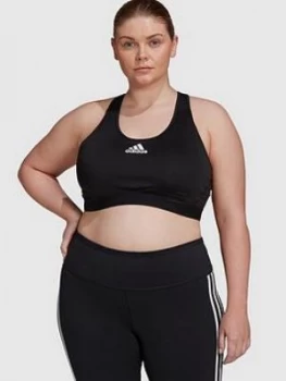 Adidas Don'T Rest Alphaskin Plus Size Bra - Black