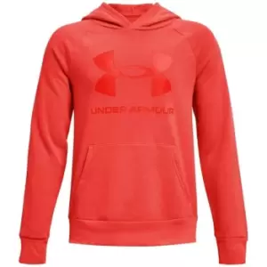 Under Armour Rival Fleece Hoodie Junior Boys - Orange