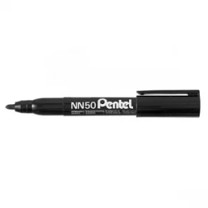 Pentel NN50-A Black Bullet Tip Marker Pen