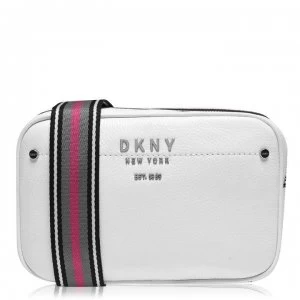 DKNY Medium Camera Cross-Body Bag - White WHT