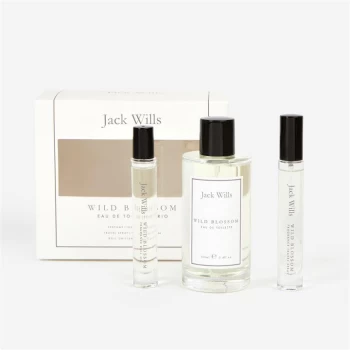 Jack Wills Wild Blossom Eau de Parfum For Her 3 x 30ml Gift Set