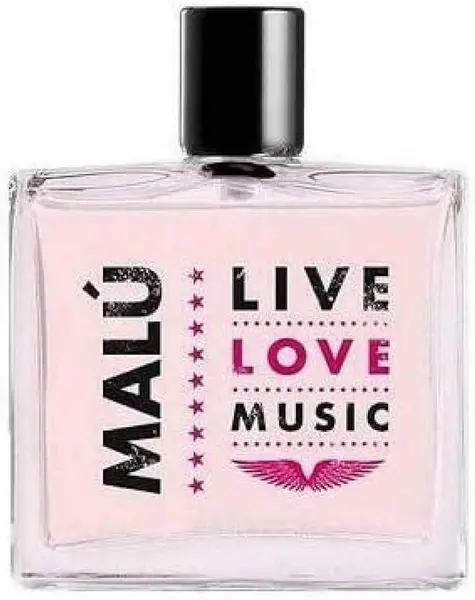 Malu Live Love Music Eau de Toilette For Her 200ml