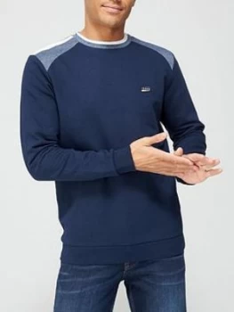 Jack & Jones Colour Block Crew Neck Sweatshirt