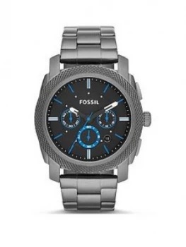 Fossil Machine Chronograph Blue Accents