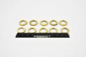 FEBEST Gaskets TOYOTA RINGFL-025-PCS10 1117664010,1117664010000,1117605010 Seal, injector 1117664010