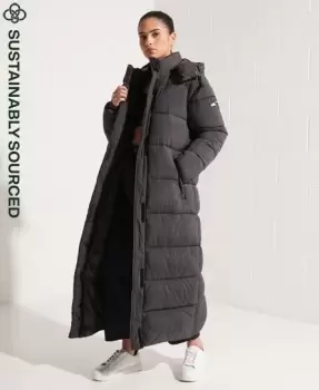 Superdry Touchline Longline Padded Coat