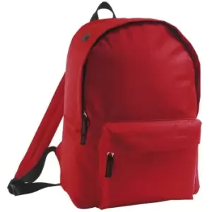 SOLS Kids Rider School Backpack / Rucksack (ONE) (Red) - Red