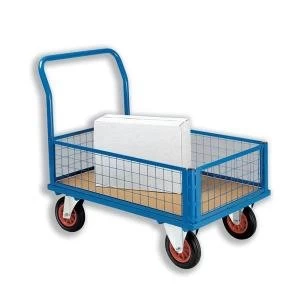 Facilities Platform Truck Mesh Panel Blue 693052