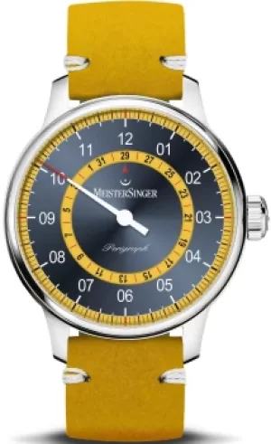 MeisterSinger Watch Perigraph Mellow Yellow Limited Edition