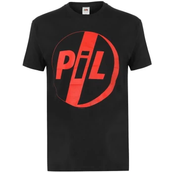 Official Mens Pil Band T-Shirt - Black