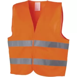 Bullet Professional Safety Vest (65 x 65 cm) (Orange)