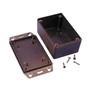 Hammond 1591XXLSFLBK GPABS Enclosure Flanged Lid 87 x 57 x 39mm Black