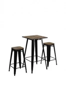 Fusion Bar Table + 2 Stools