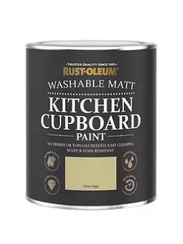 Rust-Oleum Kitchen Cupboard Paint In Silver Sage - 750 Ml Tin