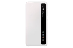 Samsung Galaxy S20 FE Clear View Cover in White (EF-ZG780CWEGEW)