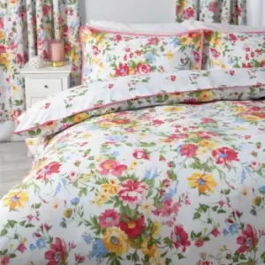 Belledorm Mia Single Duvet Cover Set (Single) (Multicoloured)