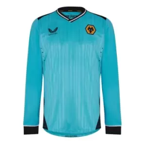 Castore Wolverhampton Wanderers 3rd Goalkeeper Shirt - Blue