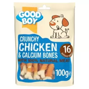 Good Boy Crunchy Chicken and Calcium Dog Bones 100g