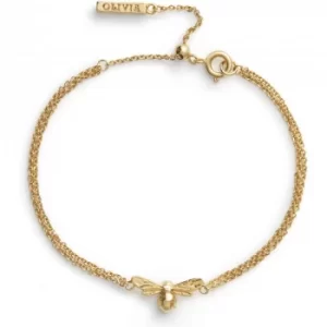 Lucky Bee Chain Bracelet Gold Bracelet