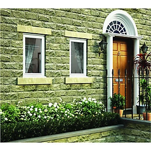 Wickes White Timber Casement Window - RH Side Hung 1195 x 625mm