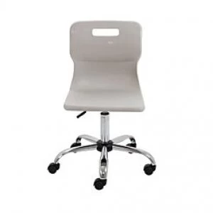 TC Office Titan Swivel Senior Chair with Castors 435-525mm, Grey